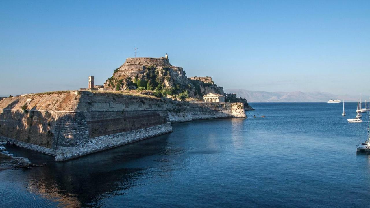 Ideally Situated Corfu Old Town Apartment Exterior foto